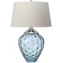 Quintiesse Samara QNSAMARATLBLU lampa stołowa 2x7 W niebieska-szara-nikiel zdj.2