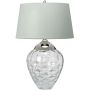 Quintiesse Samara QNSAMARATLCLR lampa stołowa 2x7 W przezroczysta-niebieska-nikiel zdj.2