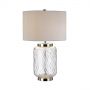 Quintiesse Sola QNSOLATLS lampa stołowa 1x60 W przezroczysta-srebrna zdj.2