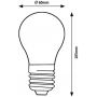 Rabalux Filament-Led 1987 żarówka 1x4 W e27 zdj.2