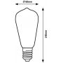 Rabalux Filament-Led 1988 żarówka 1x4 W e27 zdj.2