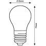 Rabalux Filament-Led 2072 żarówka led 1x6 W e27 zdj.2