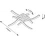 Rabalux Heimdalla 2281 lampa podsufitowa zdj.2