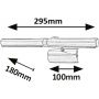 Rabalux Picture Light 3644 kinkiet 2x40 W brązowy zdj.2