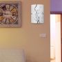 Rabalux Elina 3691 kinkiet 1x60 W biały-czarny-wzór zdj.3
