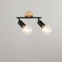 Rabalux Pablo 3977 lampa podsufitowa 2x40 W czarna zdj.3