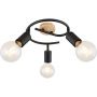 Rabalux 3978 lampa podsufitowa 3x40 W czarna zdj.1