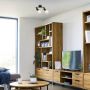 Rabalux Lamar 3987 lampa podsufitowa 2x40 W czarna zdj.4