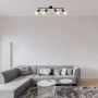 Rabalux Lamar 3989 lampa podsufitowa 4x40 W czarna zdj.4