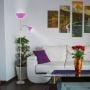 Rabalux Action 4020 lampa stojąca 2x100 W fioletowa-srebrna zdj.3