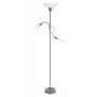 Rabalux Diana 4067 lampa stojąca 2x60 W biała-chrom zdj.3