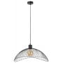 Rabalux Iduna 4347 lampa wisząca 1x60 W czarna zdj.1