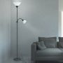 Rabalux Action 4062 lampa stojąca 2x100 W biała-czarna zdj.4