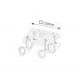 Rabalux Steve 5500 lampa podsufitowa 4x15 W chrom zdj.2