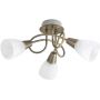 Rabalux Jenna 5533 lampa podsufitowa 3x40 W brązowa zdj.1