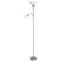 Rabalux Diana 5739 lampa stojąca 2x60 W chrom-opal zdj.3