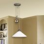 Rabalux Marian 2706 lampa wisząca 1x100 W biała-brązowa zdj.4