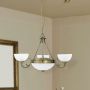 Rabalux Marlene 8543 lampa wisząca 5x60 W brązowa zdj.4