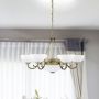Rabalux Marlene 8546 lampa wisząca powyżej 6x60 W mosiądz zdj.4