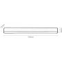 Rabalux LiTrack Line 70124 lampa do szynoprzewodów 1x13 W czarny zdj.2