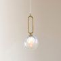 Rabalux Rosehip 72303 lampa wisząca 1x25 W szampan zdj.7