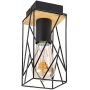 Rabalux Boire 71021 lampa podsufitowa 1x40 W czarna zdj.1