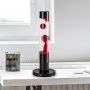 Rabalux Lavastic 76028 lampa stołowa 1x25 W czarna-przezroczysta-czerwona zdj.6