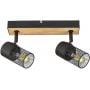 Rabalux Metta 71152 lampa podsufitowa 2x14 W czarna zdj.4