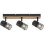 Rabalux Metta 71153 lampa podsufitowa 3x14 W czarna zdj.1