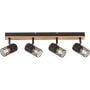 Rabalux Metta 71154 lampa podsufitowa 4x14 W czarna zdj.5