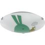 Rabalux Flappy 71279 plafon 2x60 W biały-multikolor zdj.1