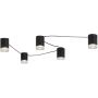 Rabalux Looplab 71295 lampa podsufitowa 5x28 W czarna zdj.4