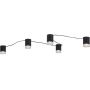 Rabalux Looplab 71295 lampa podsufitowa 5x28 W czarna zdj.5