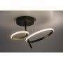Rabalux Emilion 71296 lampa podsufitowa 1x24 W czarna-złota zdj.6