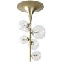 Rabalux Aslov 71298 lampa podsufitowa 5x28 W przezroczysta-złota zdj.4
