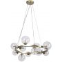 Rabalux Aslov 71300 lampa wisząca x28 W przezroczysta-złota zdj.4