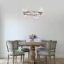 Rabalux Aslov 71300 lampa wisząca x28 W przezroczysta-złota zdj.3