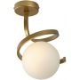 Rabalux Sarabi 71301 lampa podsufitowa 1x20 W biała-złota zdj.1