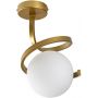 Rabalux Sarabi 71301 lampa podsufitowa 1x20 W biała-złota zdj.4