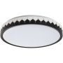 Rabalux Malin 71304 inteligentny plafon 1x48 W biały-czarny-szary zdj.1