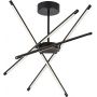 Rabalux Henli2 71338 lampa podsufitowa 4x40 W biała-czarna zdj.3