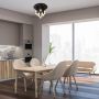 Rabalux Ramira 71354 lampa podsufitowa x5 W czarna-przezroczysta zdj.5