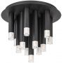 Rabalux Ramira 71354 lampa podsufitowa x5 W czarna-przezroczysta zdj.1