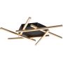 Rabalux Severine 71365 lampa podsufitowa 6x40 W biała-czarna-złota zdj.3