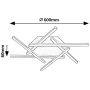 Rabalux Severine 71365 lampa podsufitowa 6x40 W biała-czarna-złota zdj.2