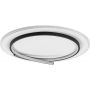 Rabalux Niloo 71366 plafon 1x40 W biały-czarny zdj.1
