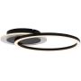 Rabalux Kerstin 71368 lampa podsufitowa 2x24 W biała-czarna zdj.4