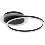 Rabalux Kerstin 71368 lampa podsufitowa 2x24 W biała-czarna zdj.1