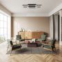 Rabalux Donya 71374 lampa podsufitowa 4x24 W biała-czarna zdj.6