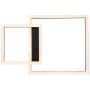 Rabalux Heleth 71376 lampa podsufitowa 2x24 W biała-czarna zdj.5